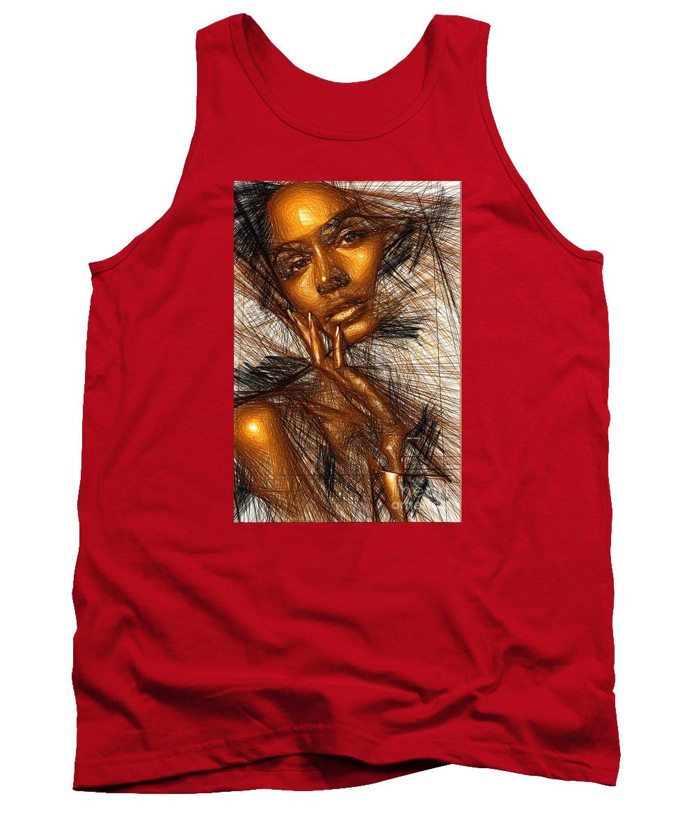 Tank Top - Gold Fingers