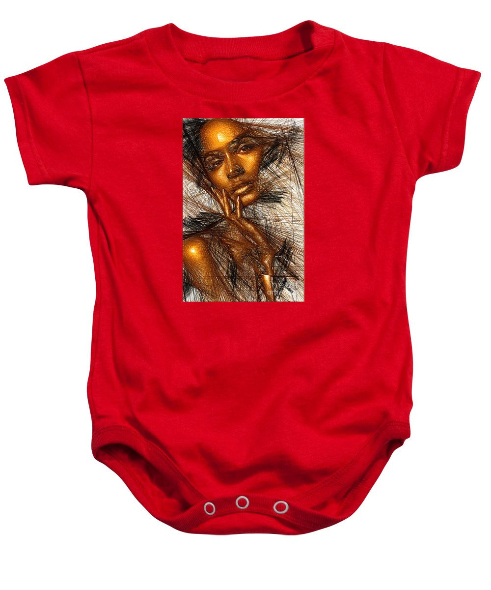 Baby Onesie - Gold Fingers