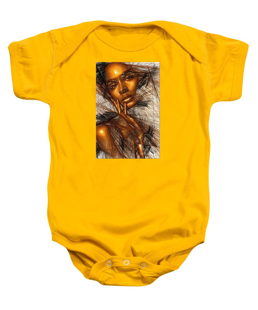 Baby Onesie - Gold Fingers