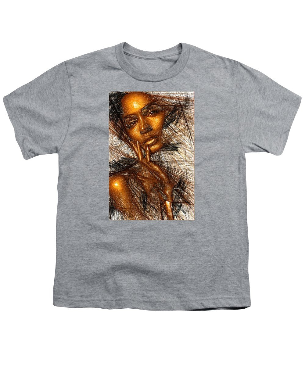 Youth T-Shirt - Gold Fingers