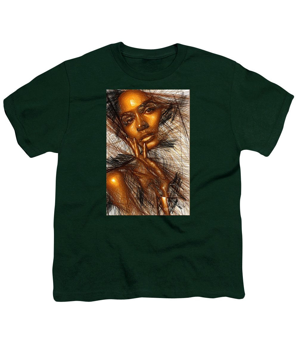 Youth T-Shirt - Gold Fingers