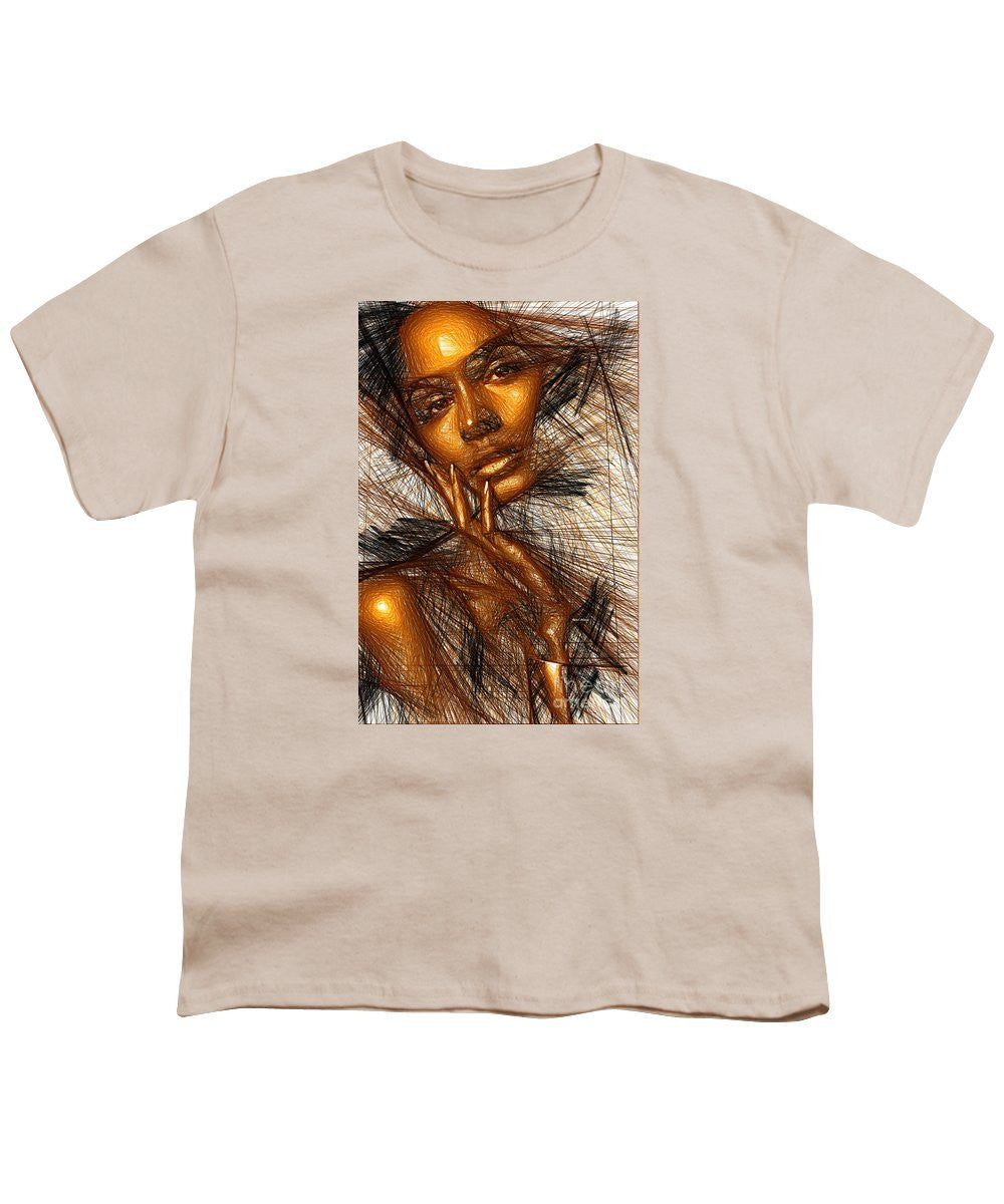 Youth T-Shirt - Gold Fingers