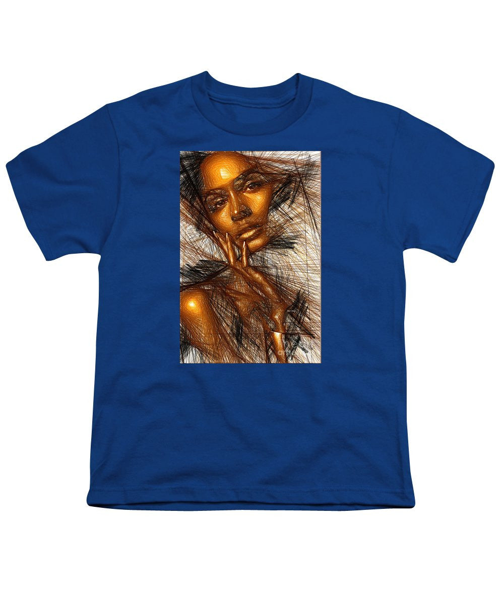 Youth T-Shirt - Gold Fingers