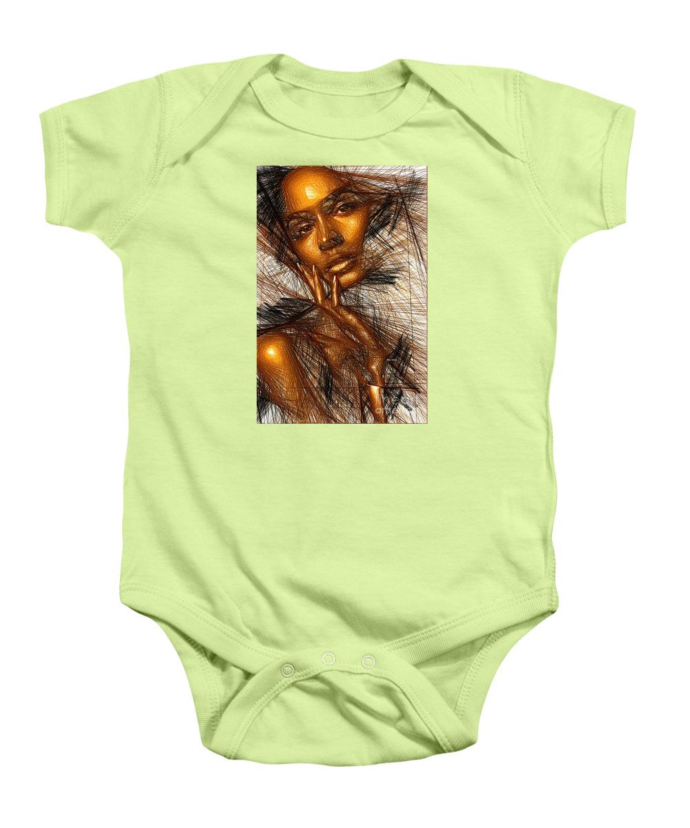 Baby Onesie - Gold Fingers