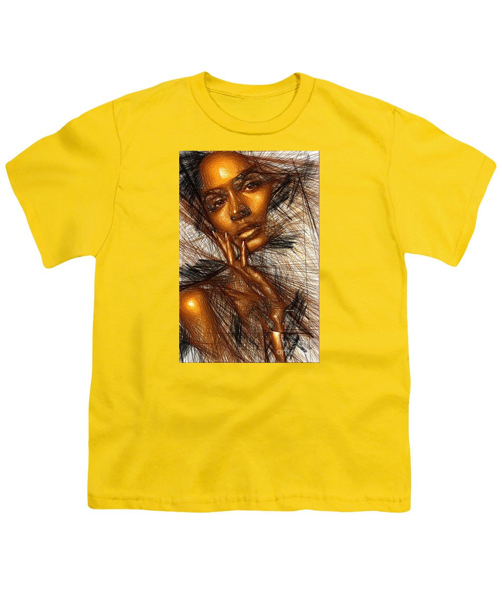 Youth T-Shirt - Gold Fingers