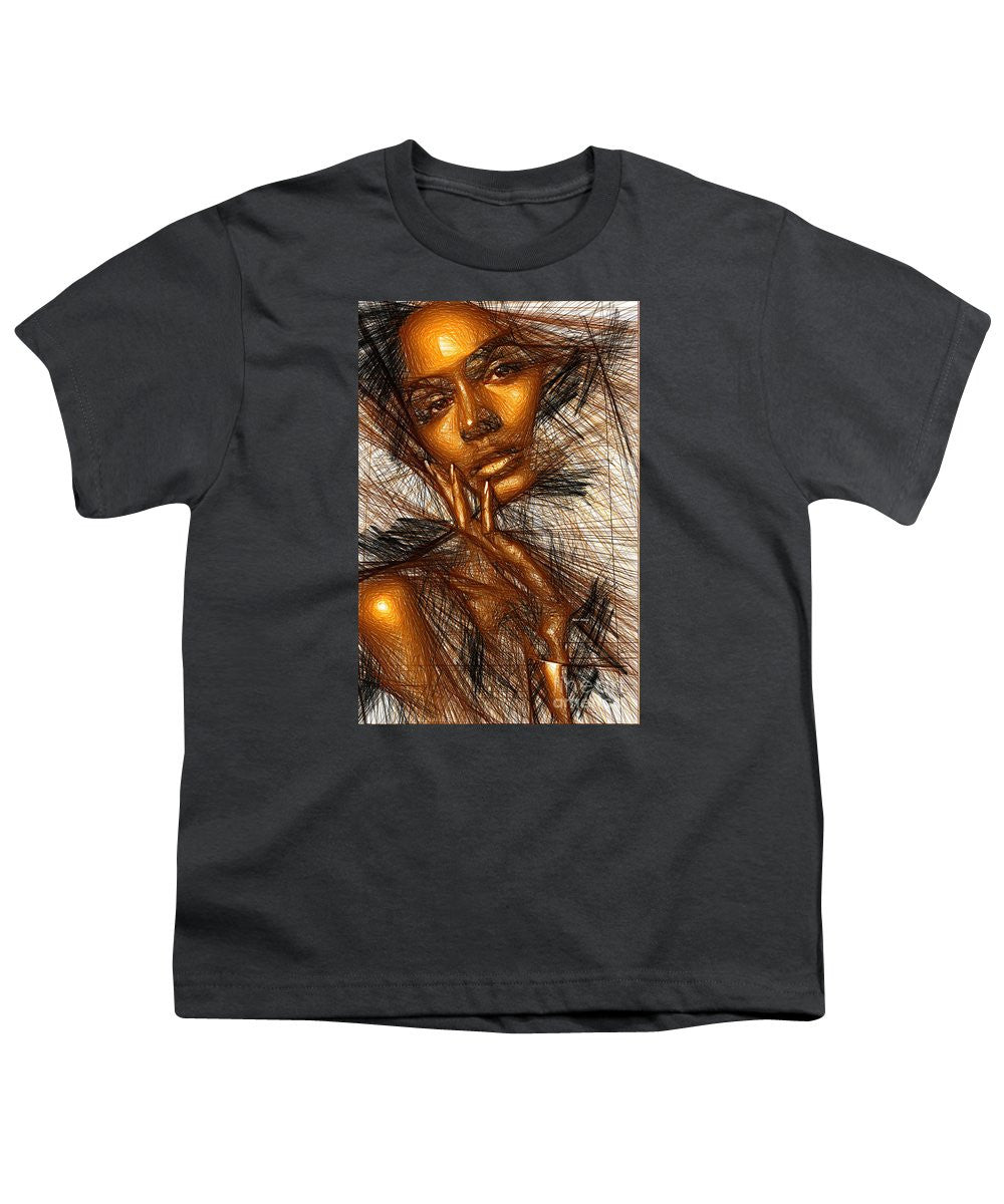 Youth T-Shirt - Gold Fingers