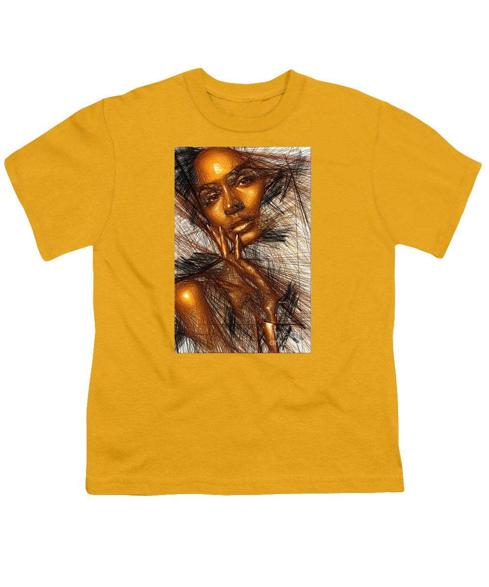 Youth T-Shirt - Gold Fingers