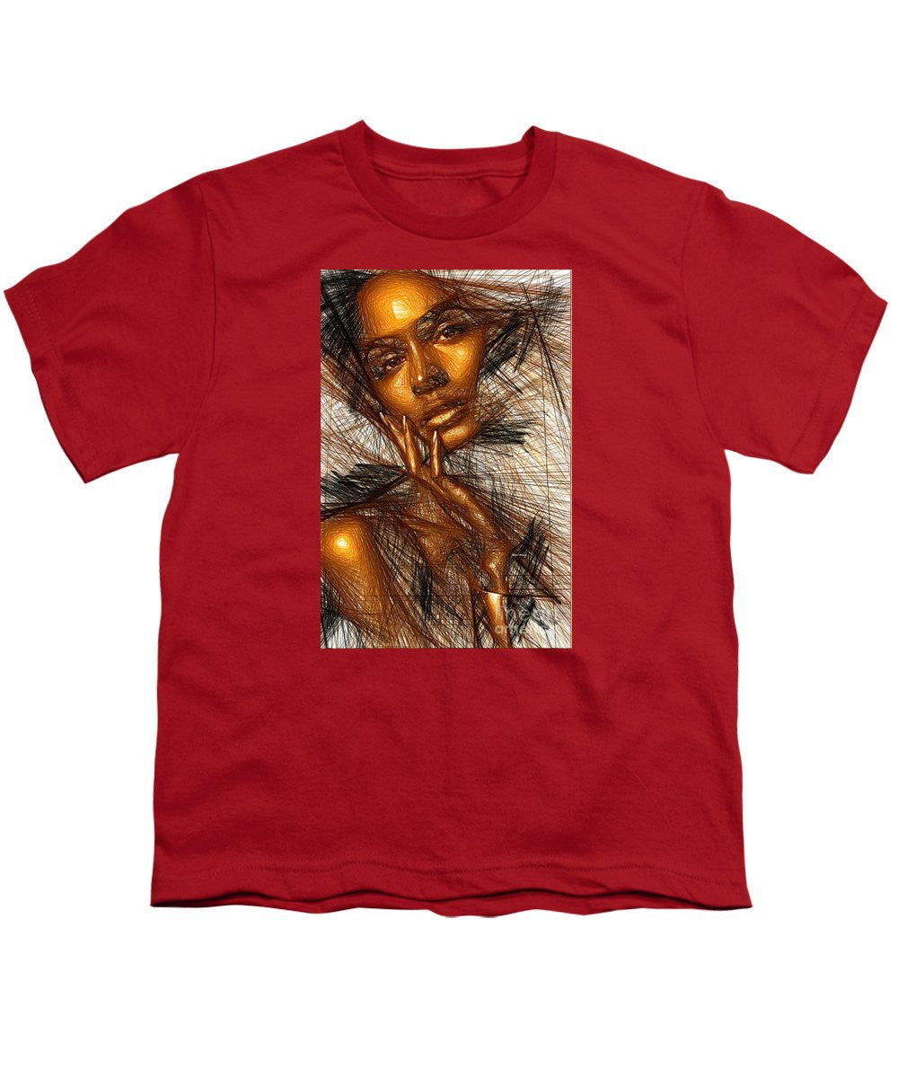 Youth T-Shirt - Gold Fingers