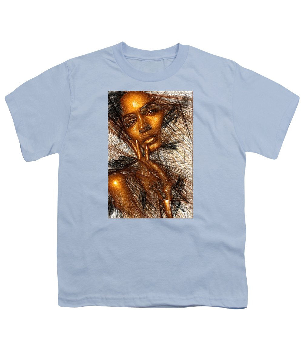 Youth T-Shirt - Gold Fingers