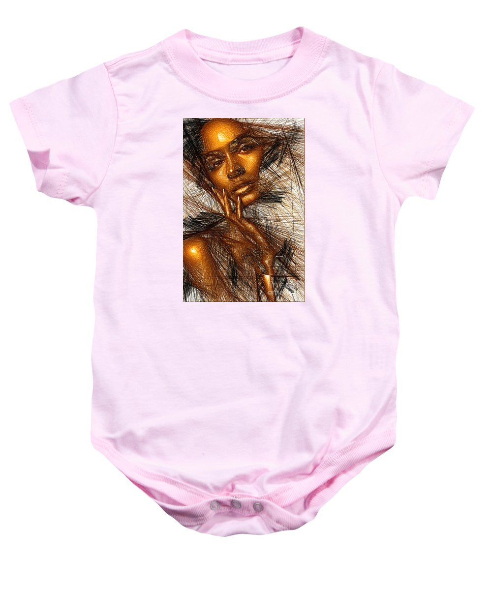 Baby Onesie - Gold Fingers