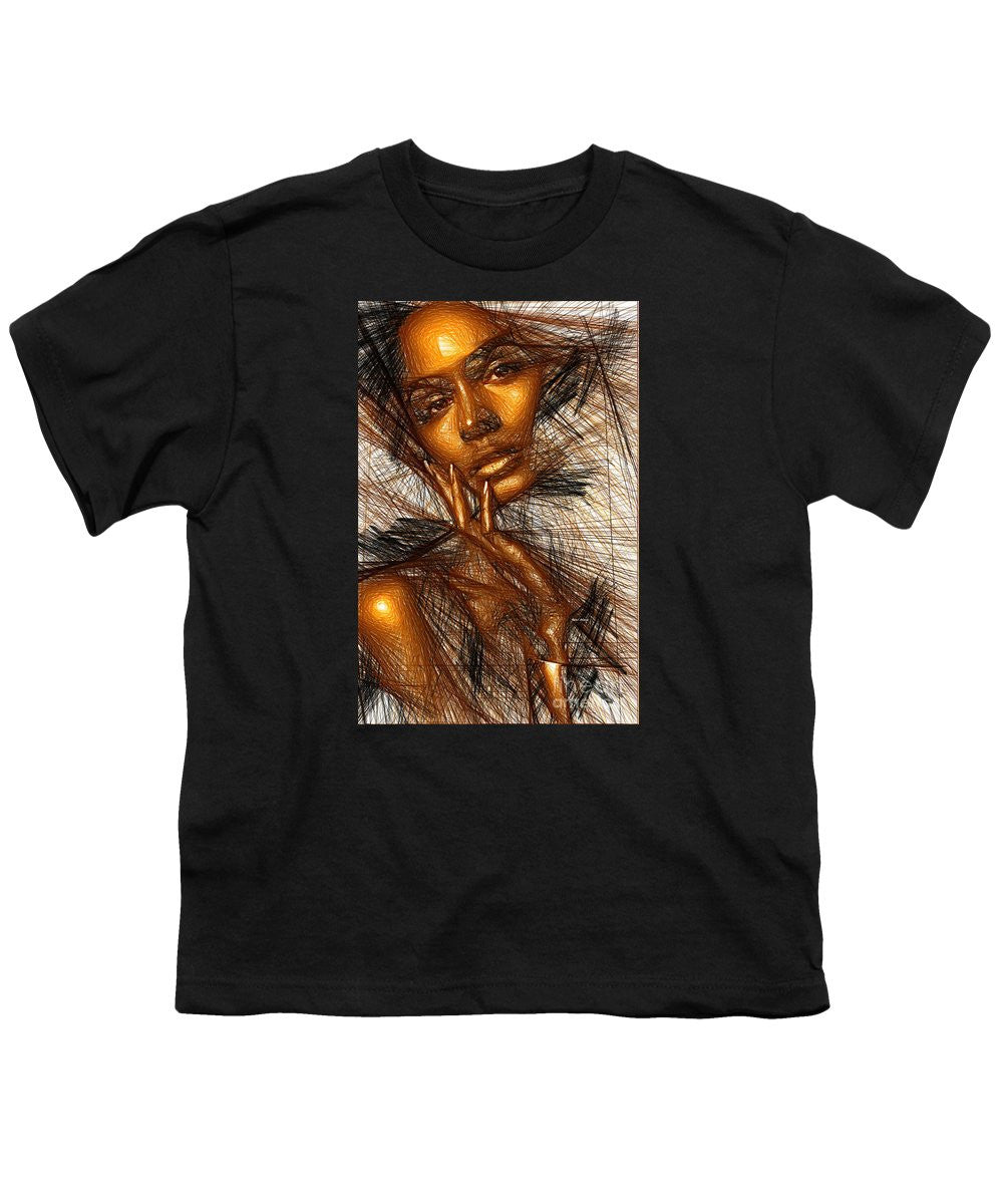 Youth T-Shirt - Gold Fingers