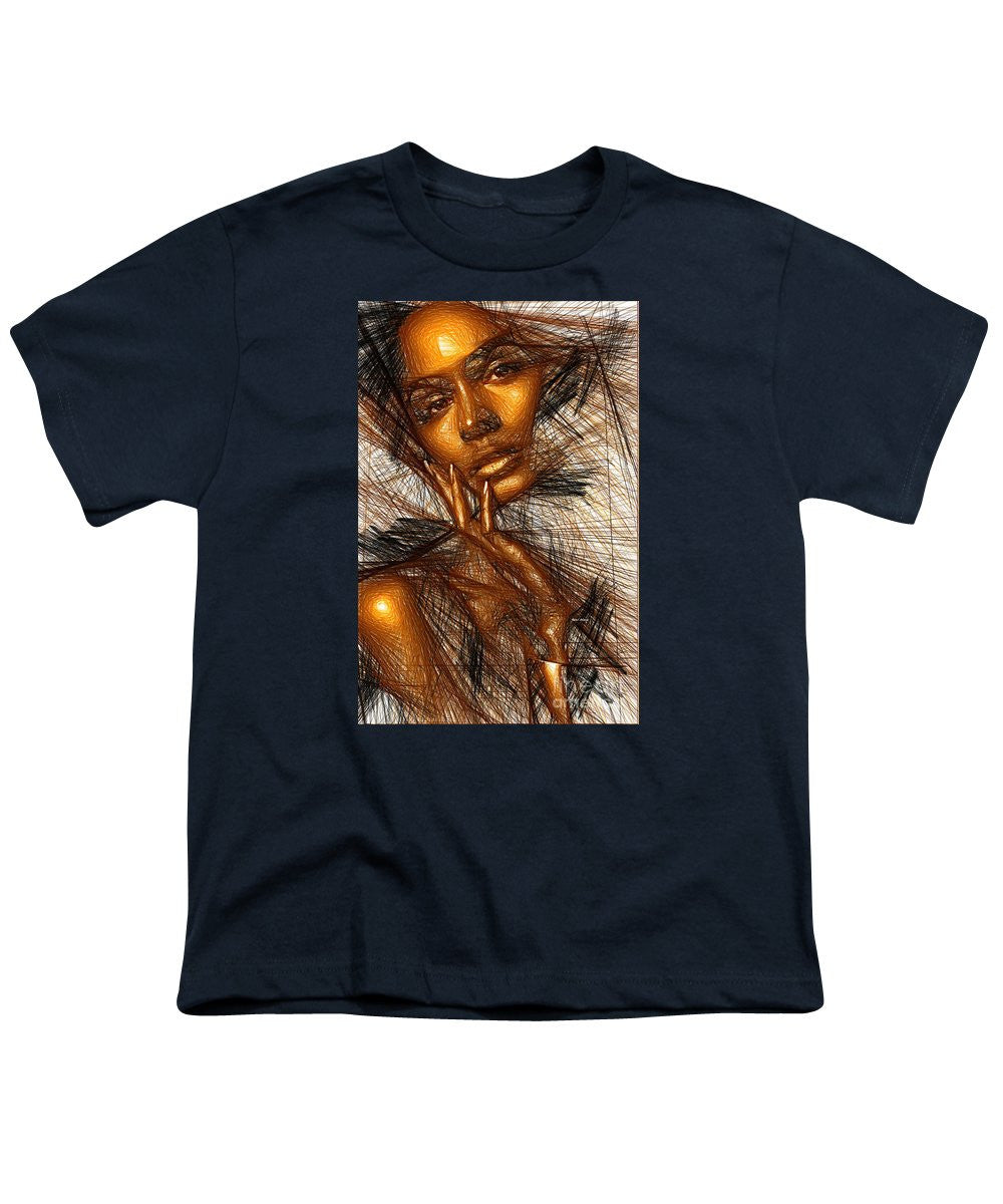 Youth T-Shirt - Gold Fingers