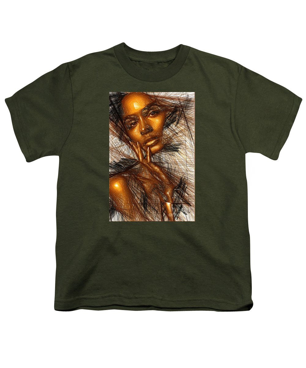 Youth T-Shirt - Gold Fingers