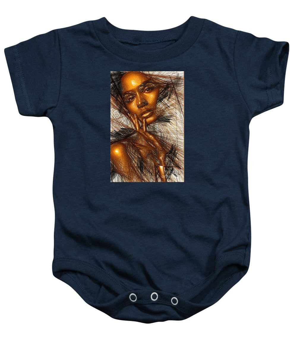 Baby Onesie - Gold Fingers