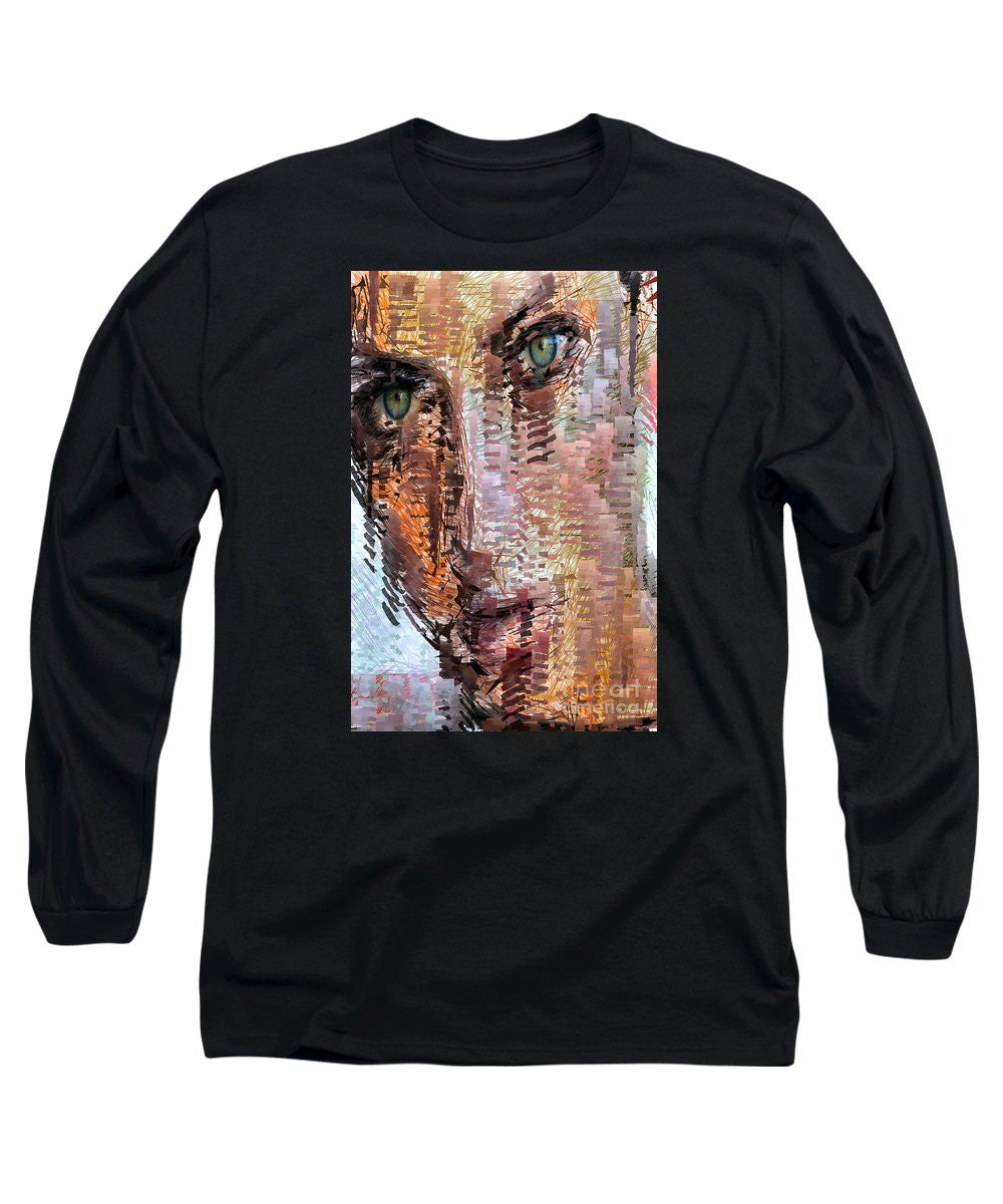 Long Sleeve T-Shirt - Green Eyes Girl