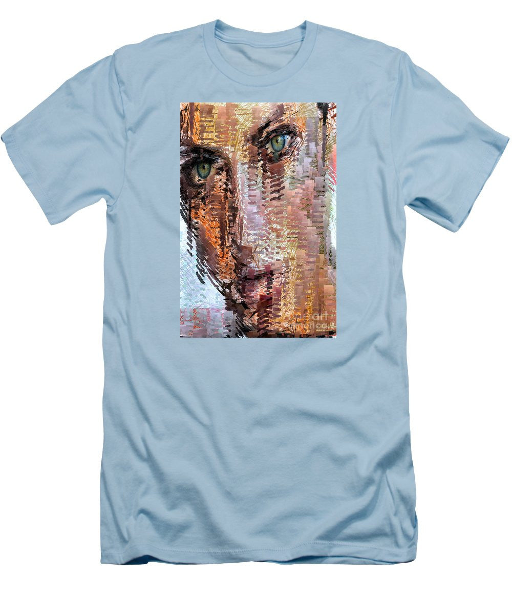 Men's T-Shirt (Slim Fit) - Green Eyes Girl