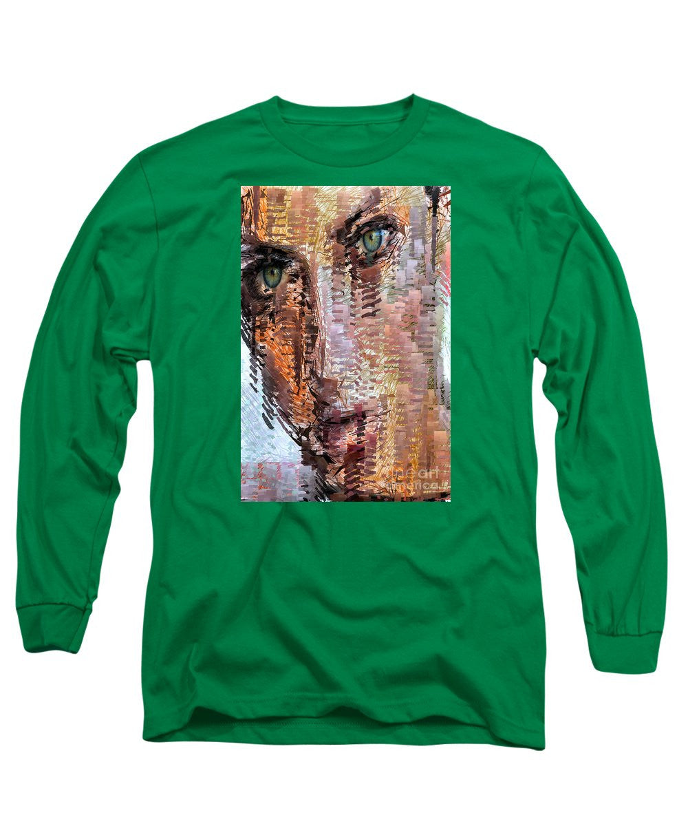 Long Sleeve T-Shirt - Green Eyes Girl