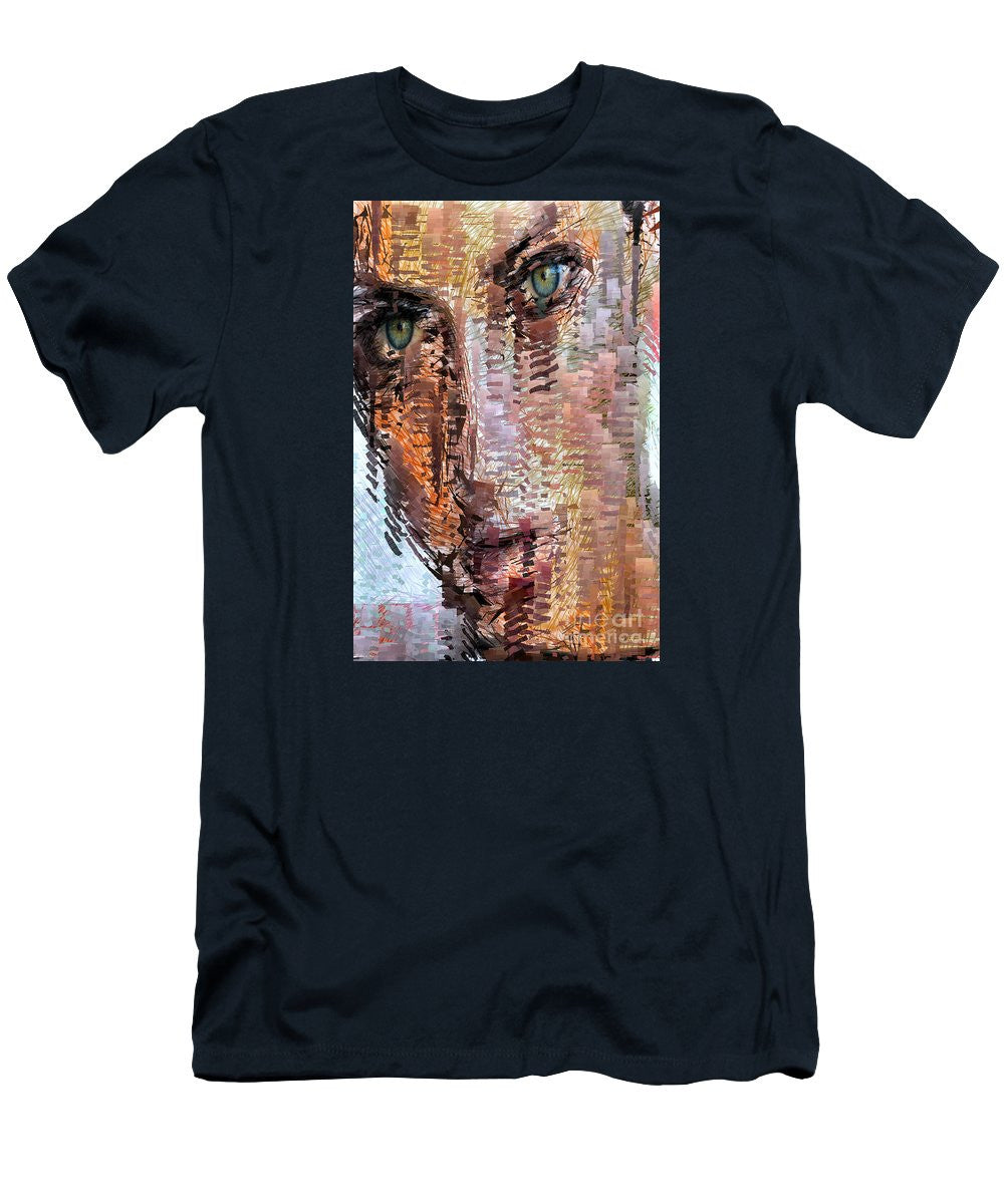 Men's T-Shirt (Slim Fit) - Green Eyes Girl