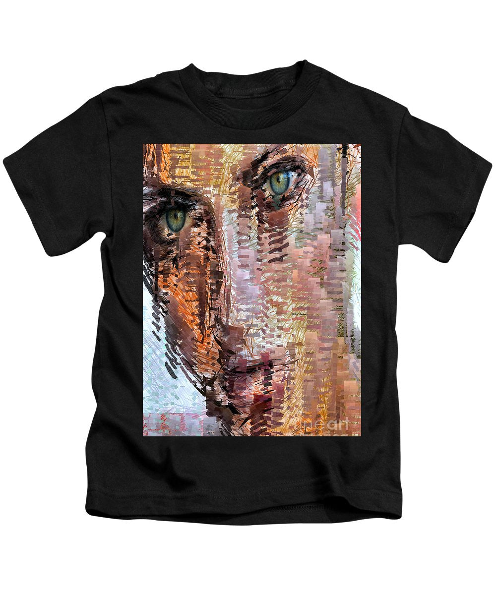 Kids T-Shirt - Green Eyes Girl