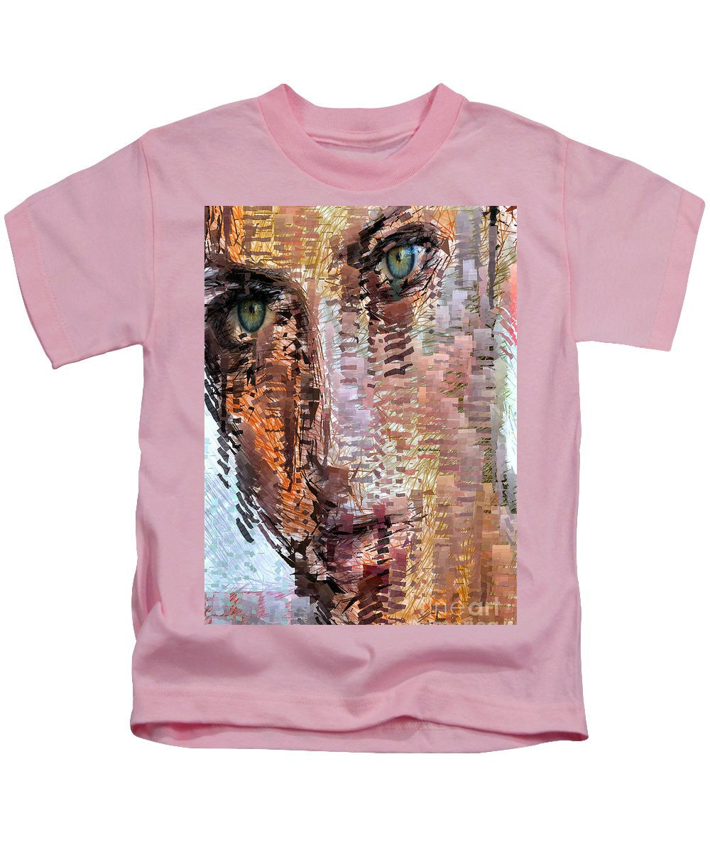 Kids T-Shirt - Green Eyes Girl