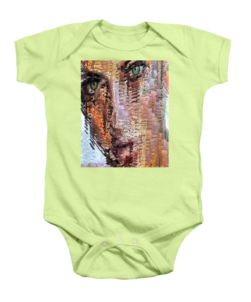 Baby Onesie - Green Eyes Girl