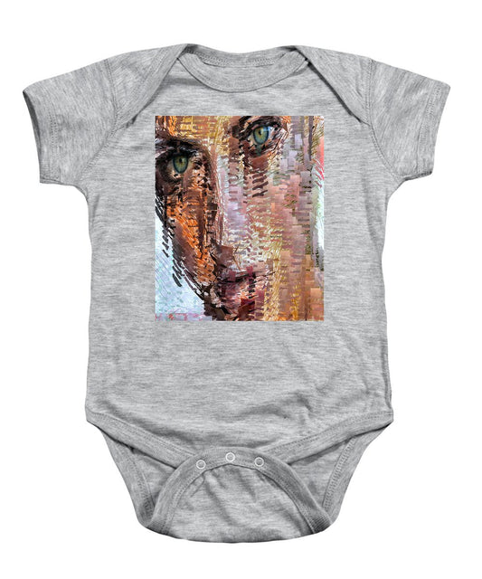 Baby Onesie - Green Eyes Girl