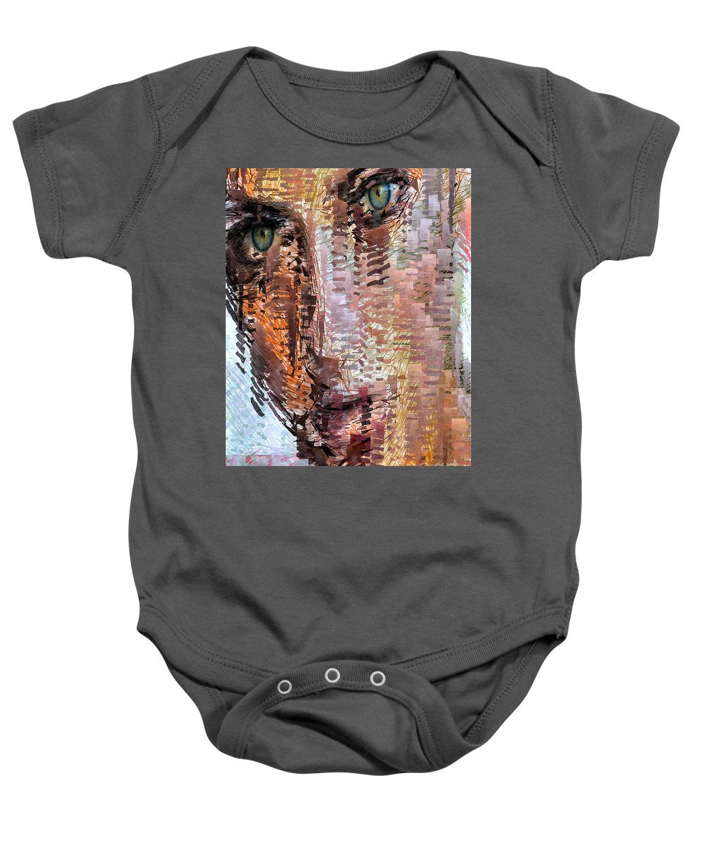 Baby Onesie - Green Eyes Girl