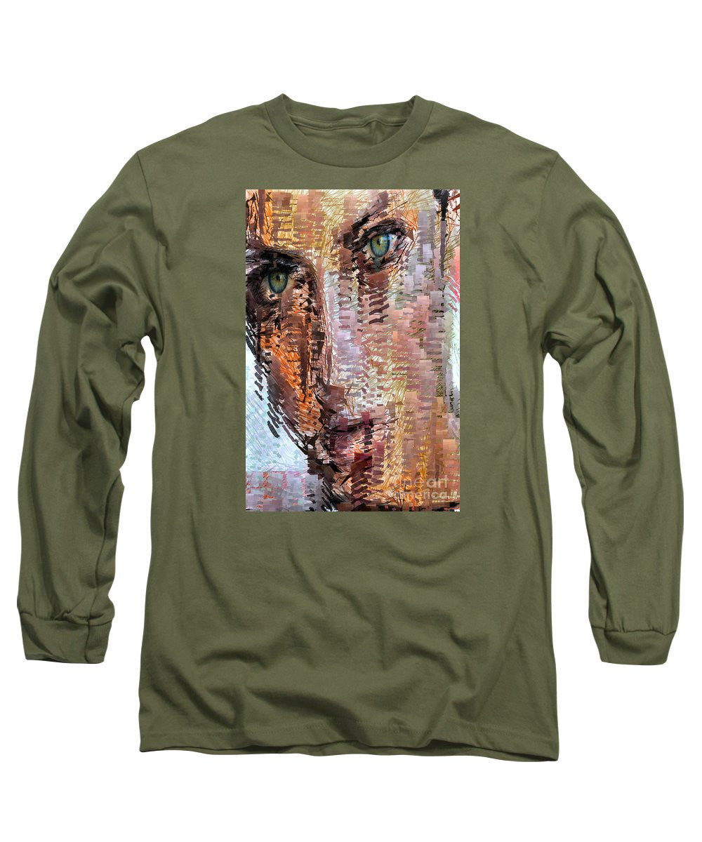 Long Sleeve T-Shirt - Green Eyes Girl