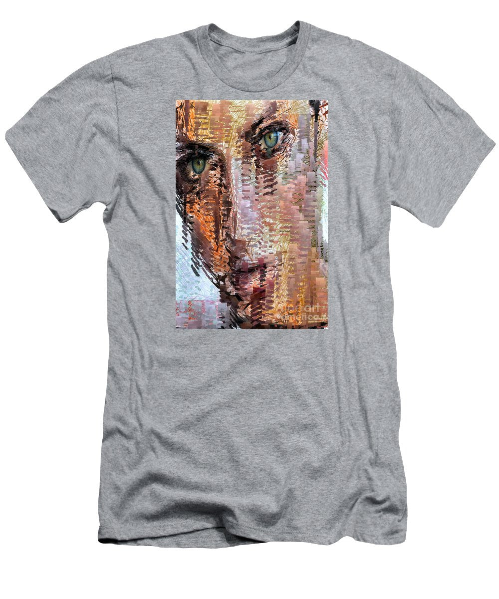 Men's T-Shirt (Slim Fit) - Green Eyes Girl