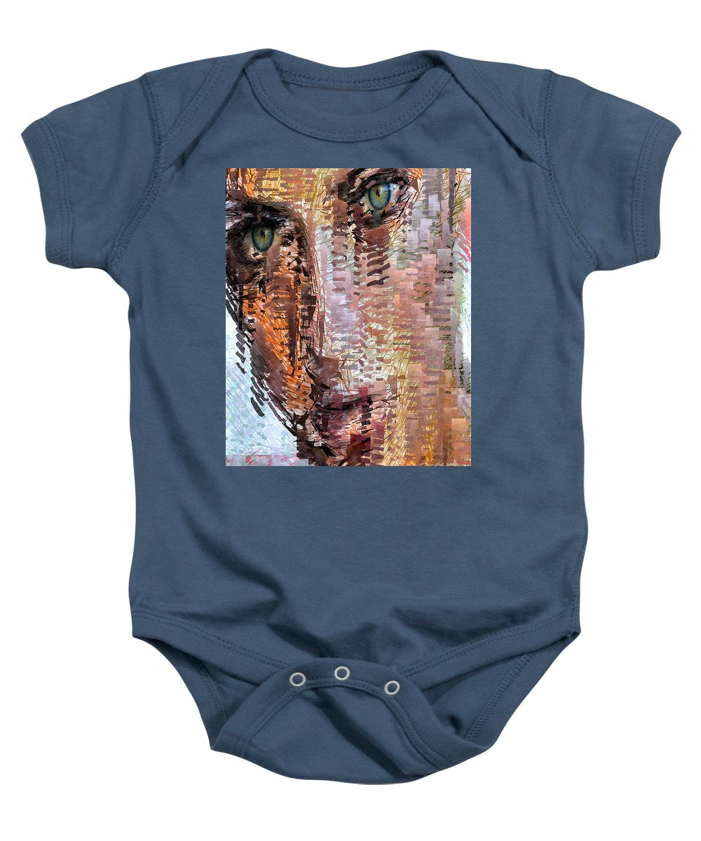 Baby Onesie - Green Eyes Girl