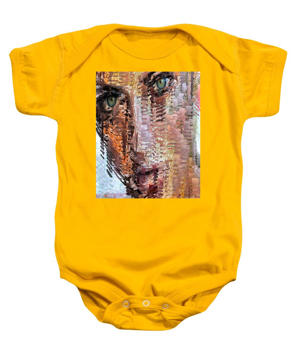 Baby Onesie - Green Eyes Girl