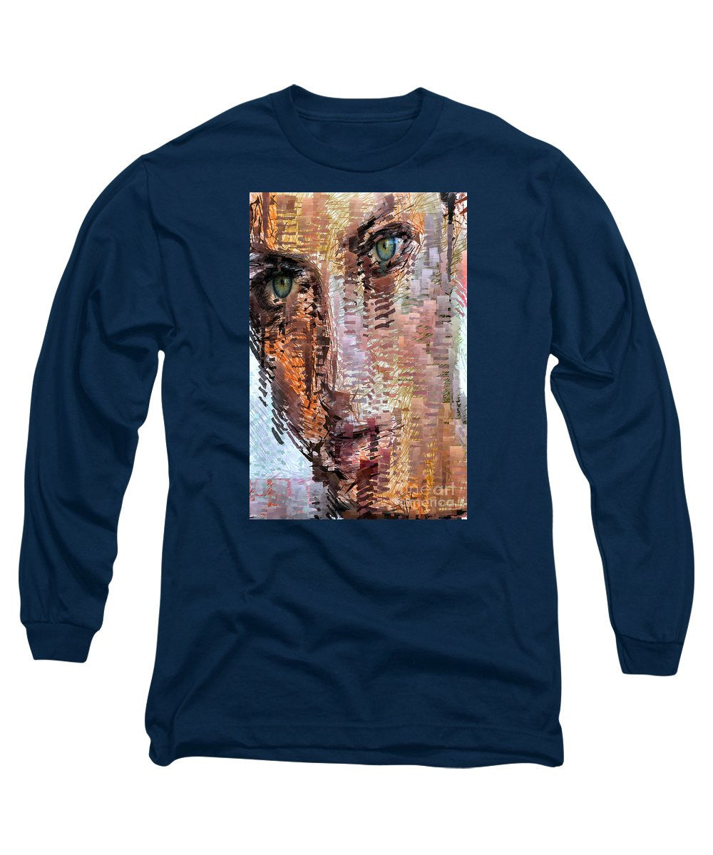 Long Sleeve T-Shirt - Green Eyes Girl