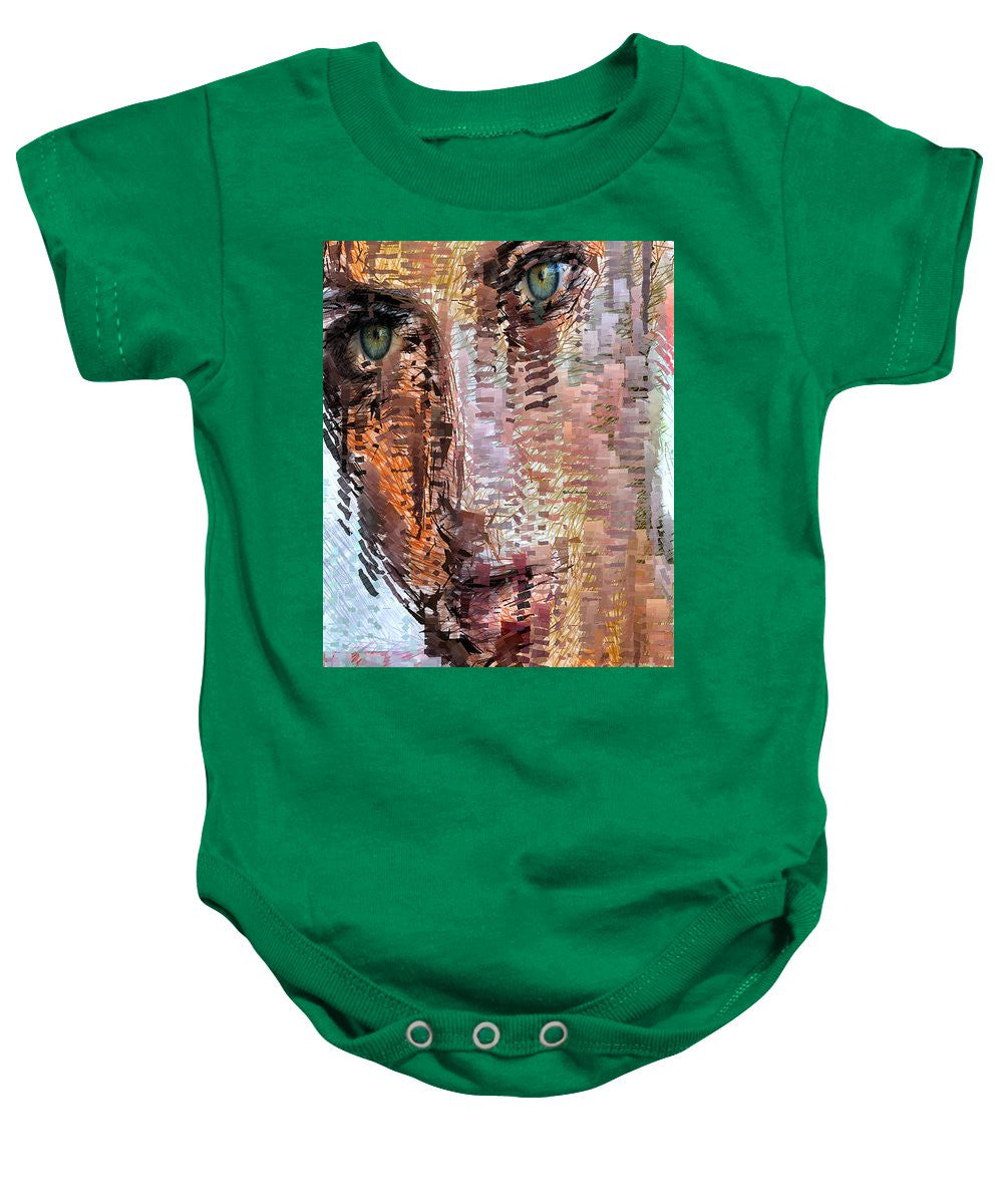 Baby Onesie - Green Eyes Girl