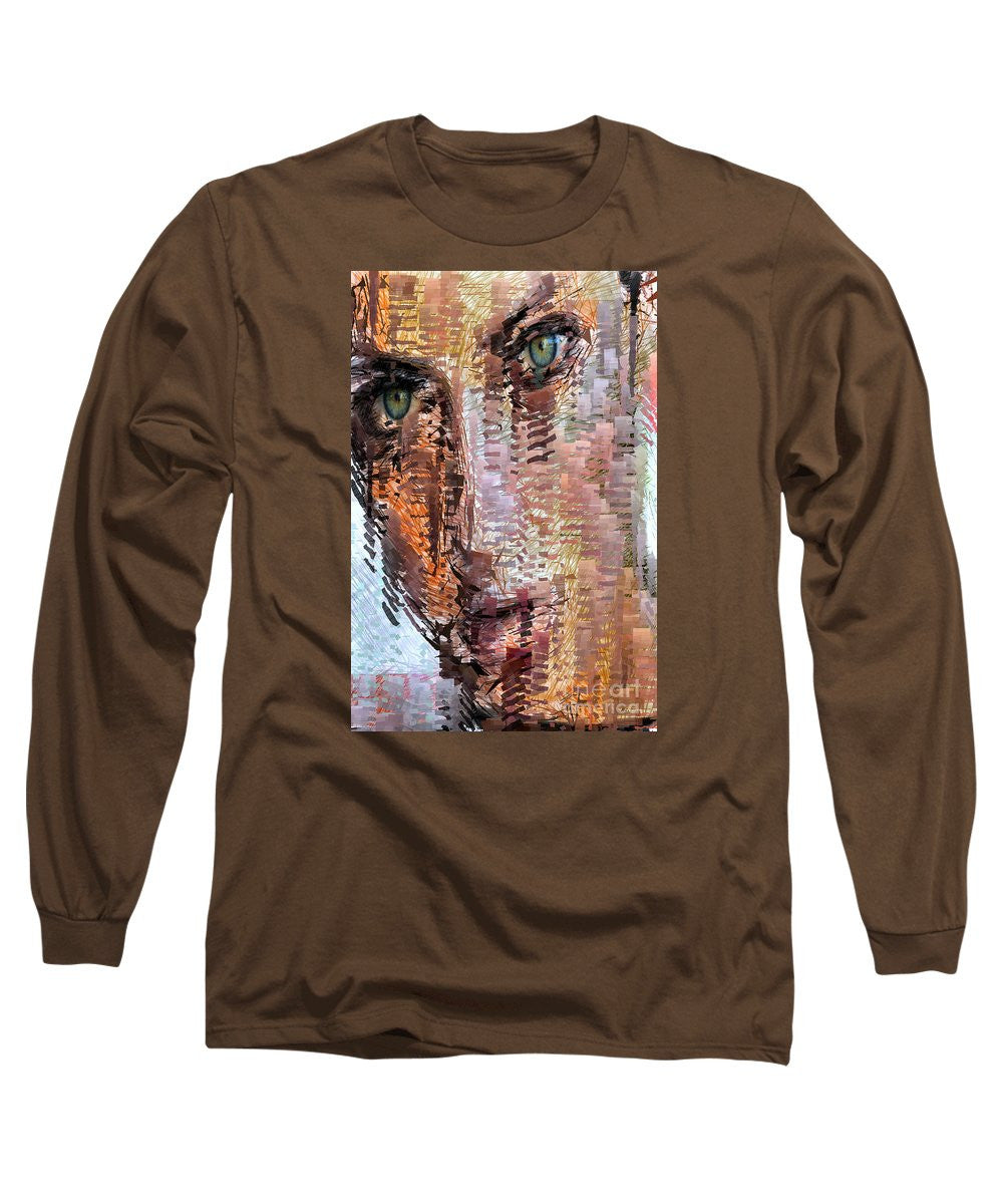 Long Sleeve T-Shirt - Green Eyes Girl