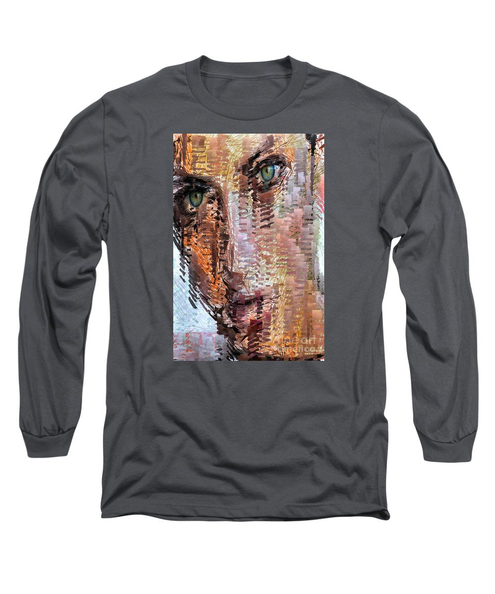 Long Sleeve T-Shirt - Green Eyes Girl