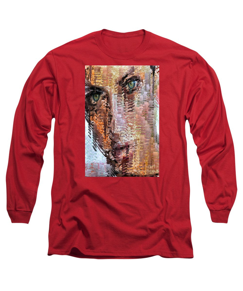 Long Sleeve T-Shirt - Green Eyes Girl