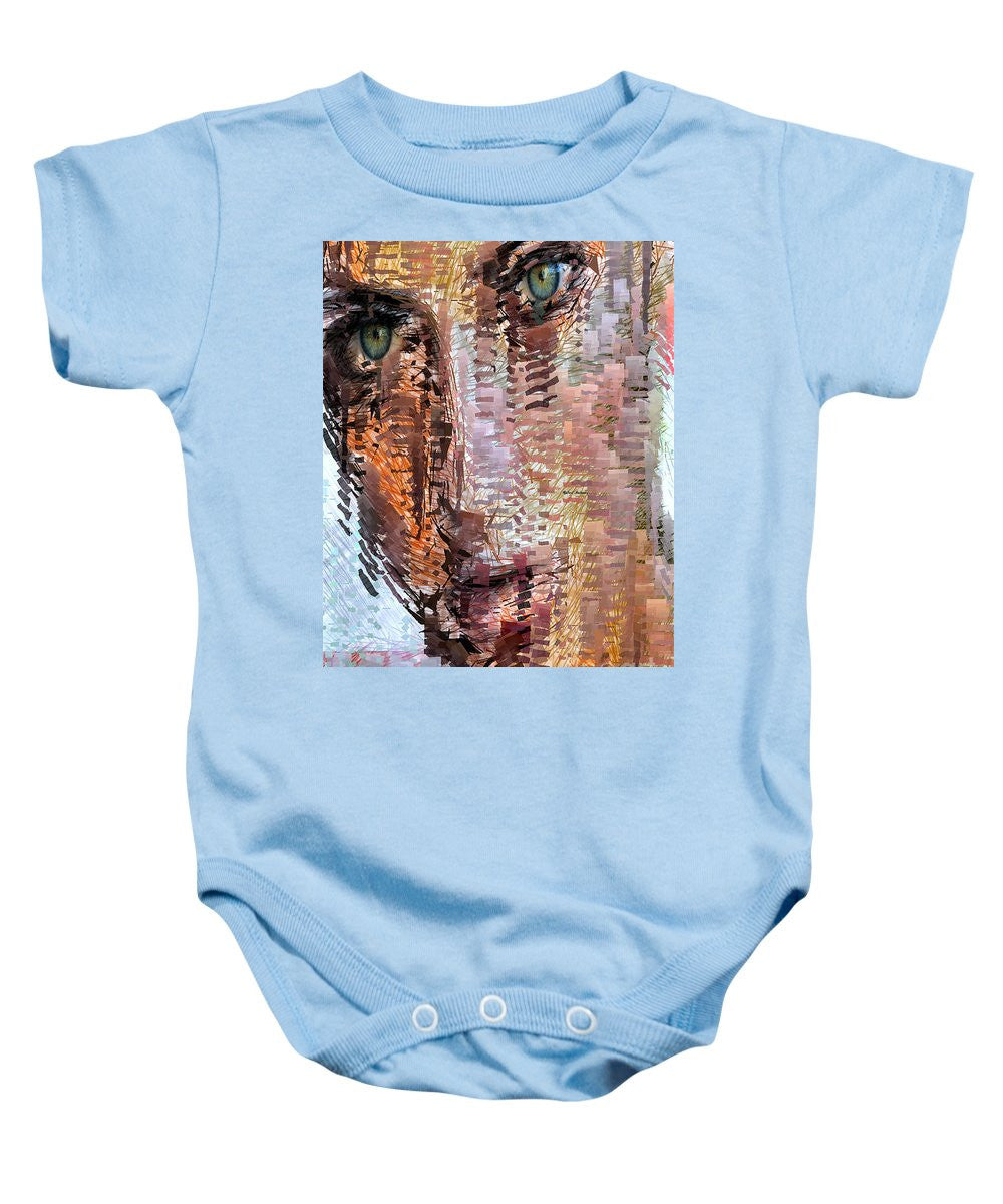 Baby Onesie - Green Eyes Girl