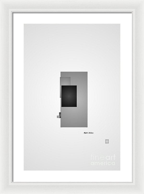 Framed Print - Grey Is The New Black