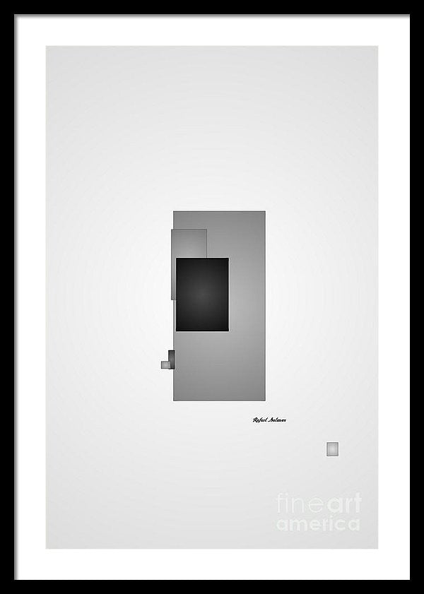 Framed Print - Grey Is The New Black