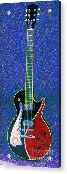 Acrylic Print - Guitar 0817