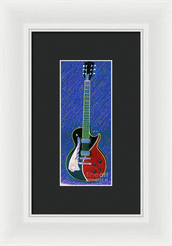 Framed Print - Guitar 0817