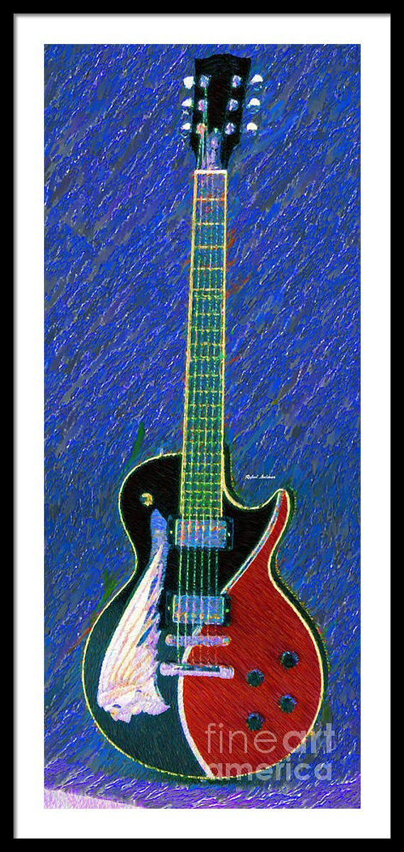 Framed Print - Guitar 0817