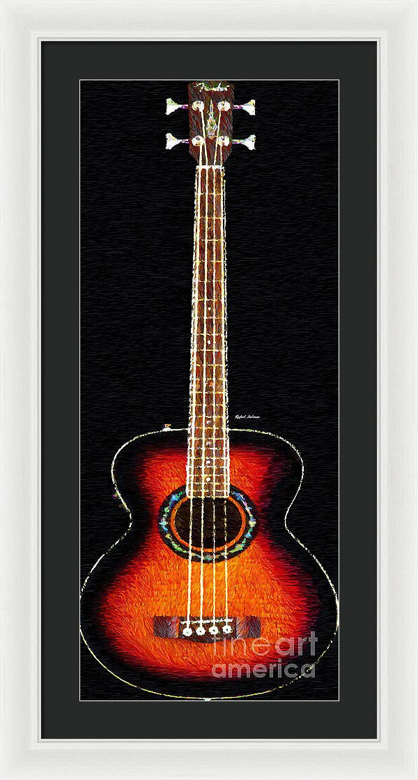 Framed Print - Guitar 0818