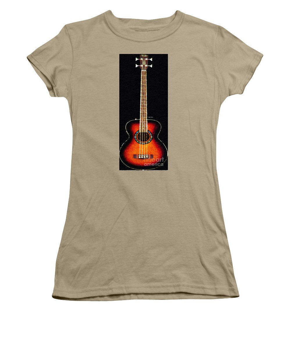 Women's T-Shirt (Junior Cut) - Guitar 0818