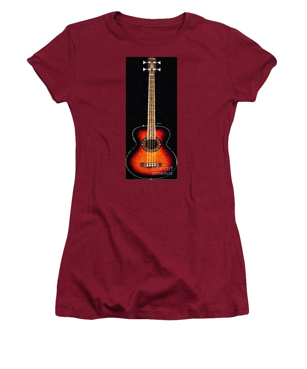 Women's T-Shirt (Junior Cut) - Guitar 0818