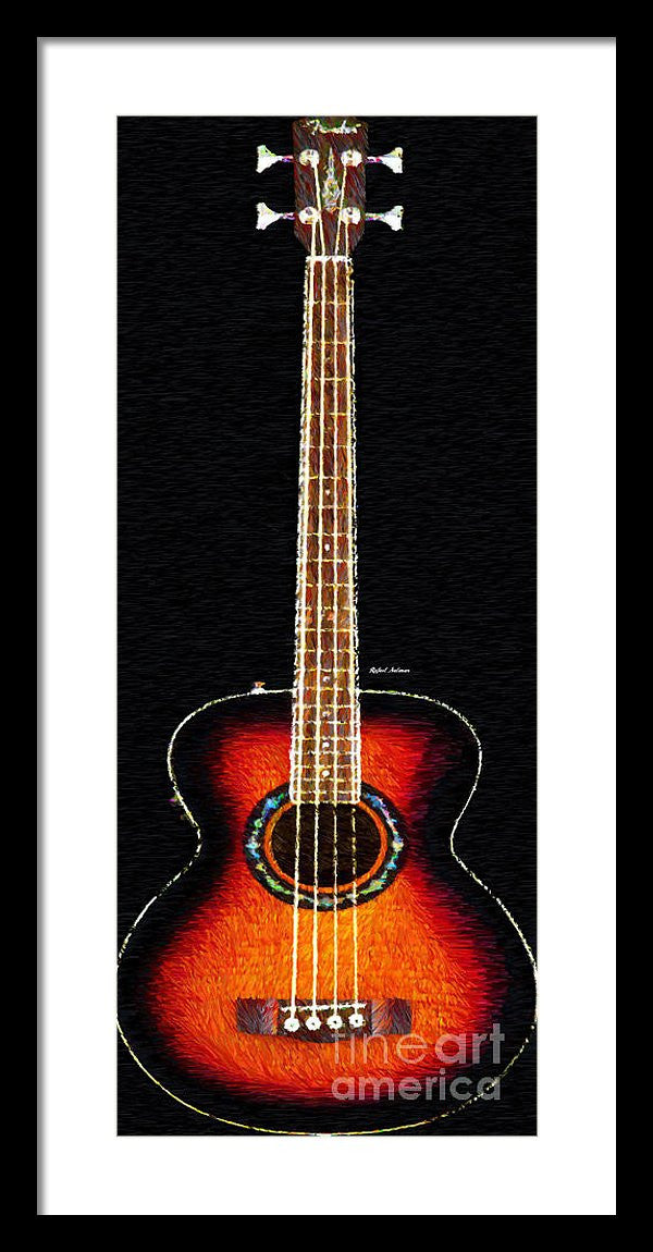 Framed Print - Guitar 0818