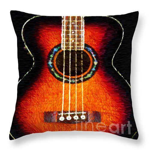 Throw Pillow - Guitar 0818