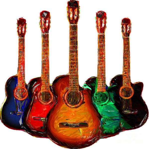 Art Print - Guitar Collection