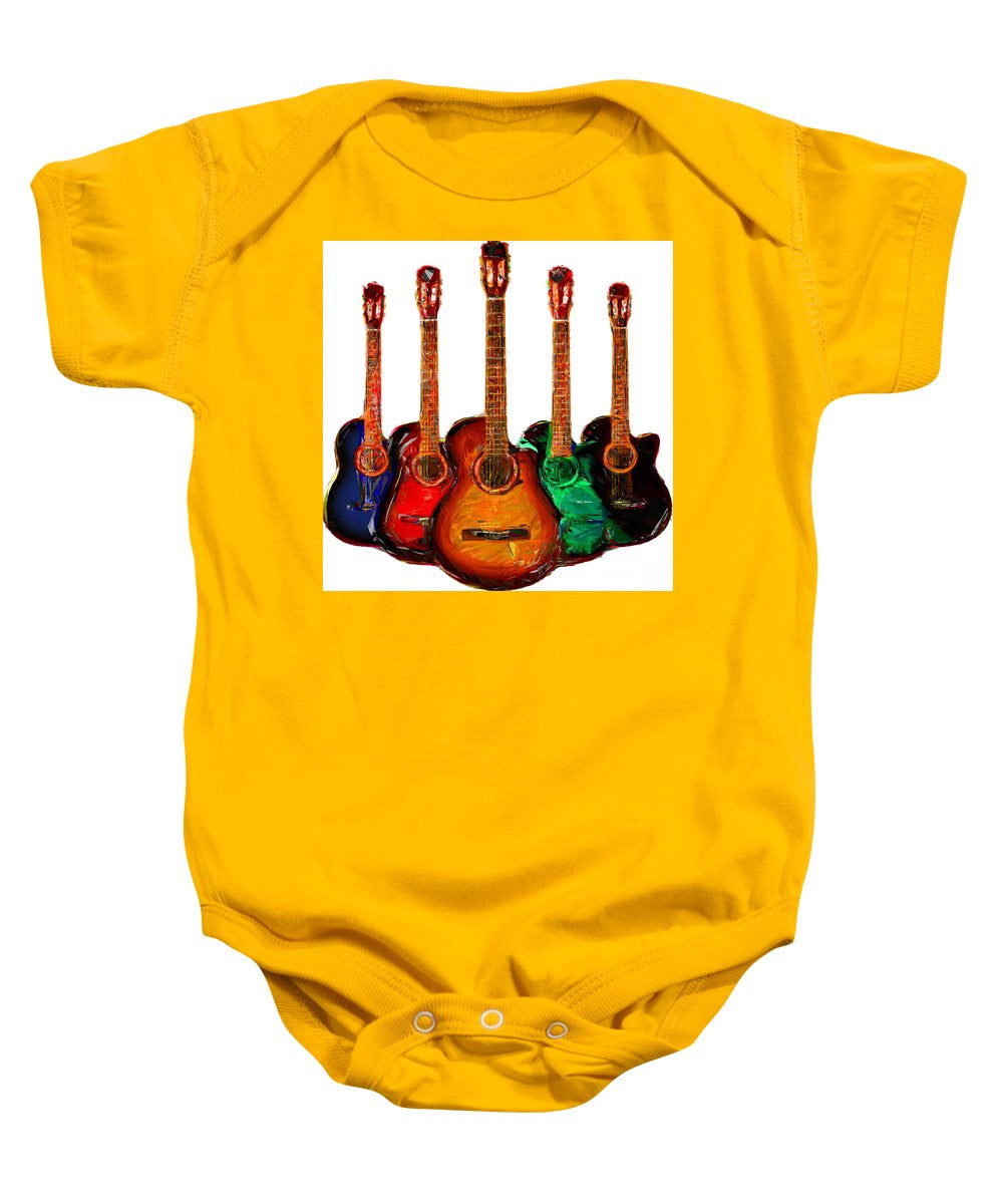 Grenouillère pour bébé - Collection Guitare