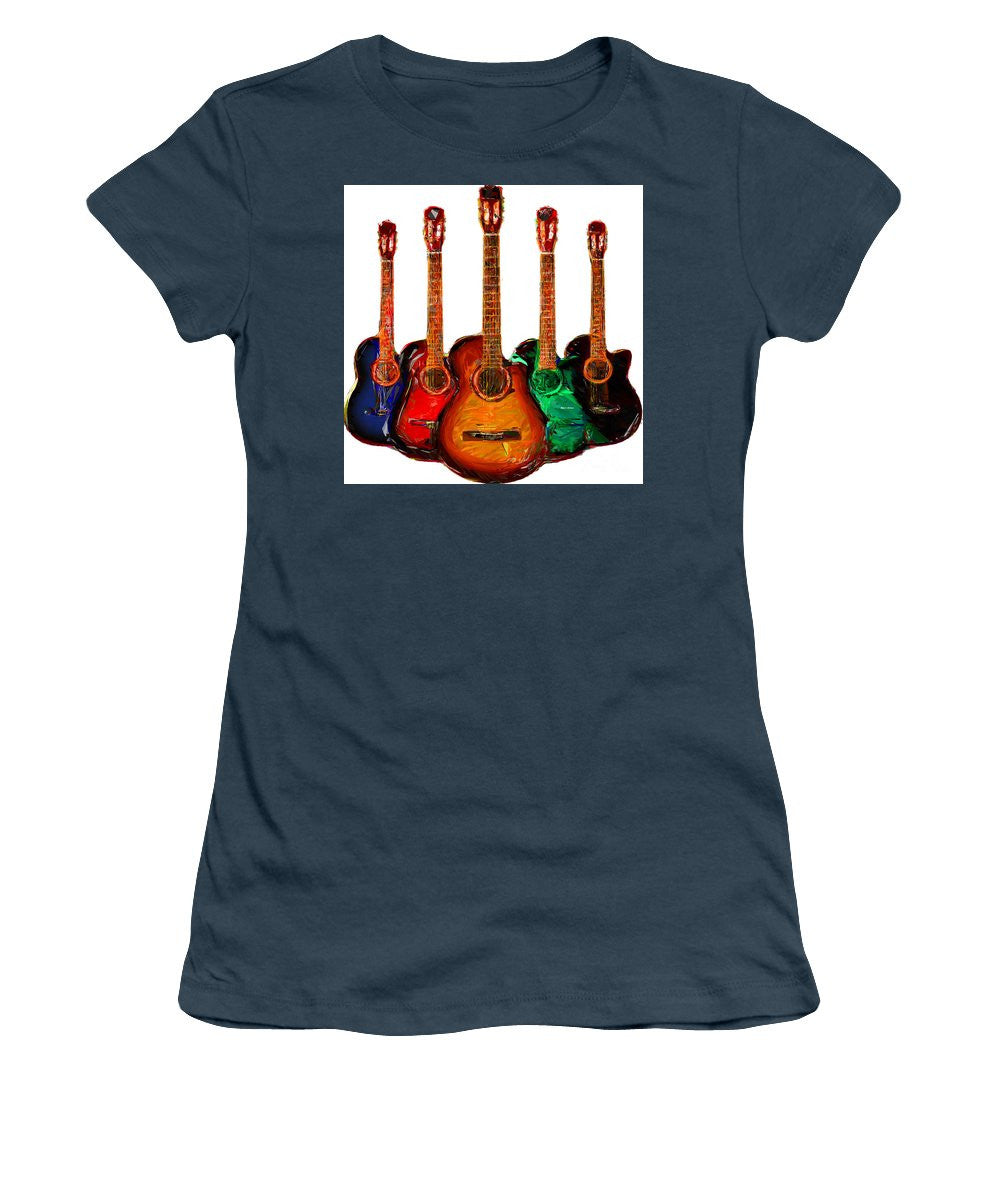 T-shirt pour femme (coupe junior) - Collection Guitare